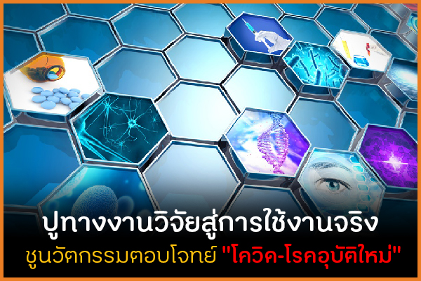 ปูทางวิจัยไทยสู่การใช้จริง ชูนวัตกรรมตอบโจทย์ 