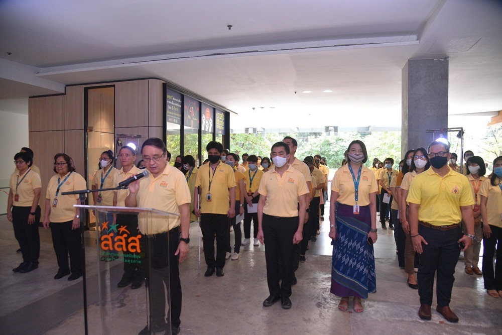 สสส. จัดพิธีถวายพระพรชัยมงคลและถวายสัตย์ปฏิญาณ เนื่องในโอกาสวันเฉลิมพระชนมพรรษา พระบาทสมเด็จพระเจ้าอยู่หัว thaihealth