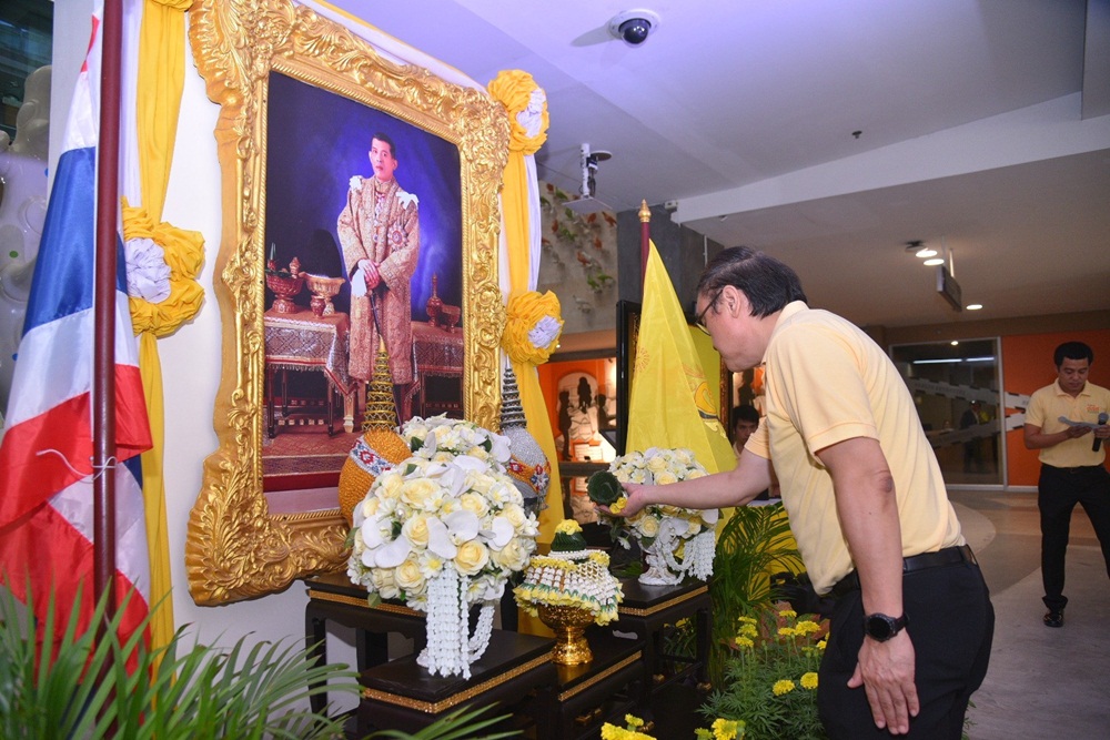 สสส. จัดพิธีถวายพระพรชัยมงคลและถวายสัตย์ปฏิญาณ เนื่องในโอกาสวันเฉลิมพระชนมพรรษา พระบาทสมเด็จพระเจ้าอยู่หัว thaihealth