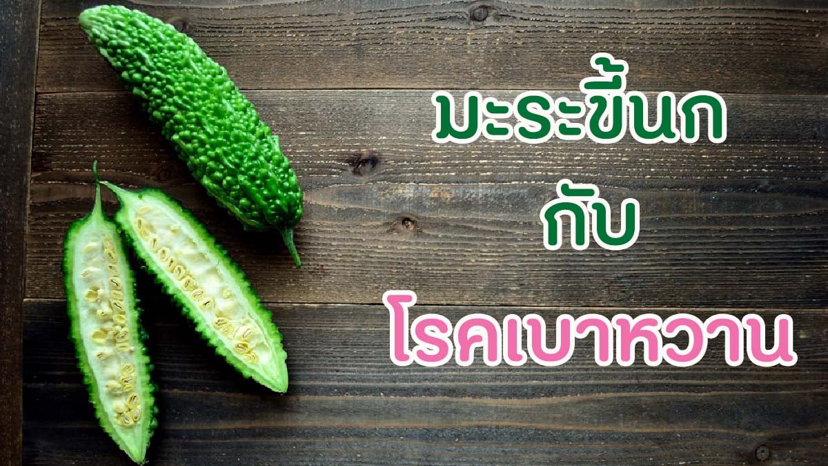 มะระขี้นกกับโรคเบาหวาน thaihealth