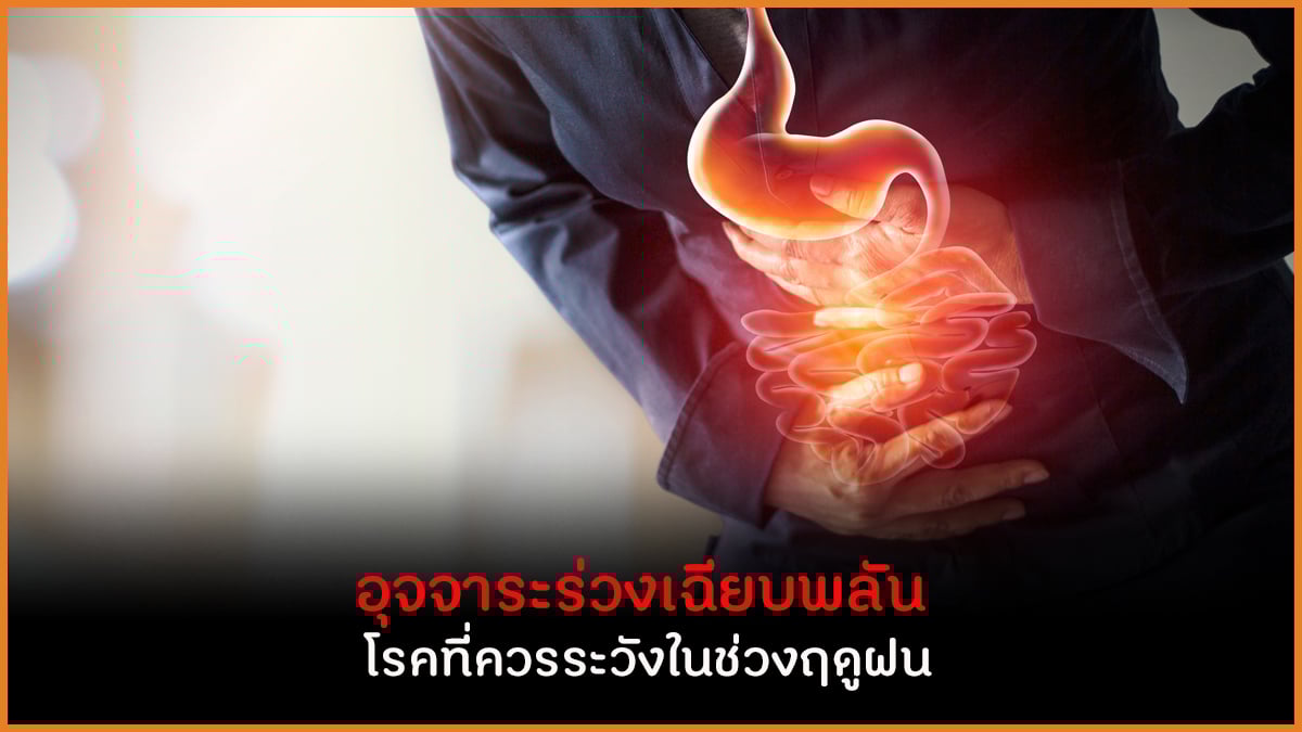 อุจจาระร่วงเฉียบพลัน  โรคที่ควรระวังในช่วงฤดูฝน thaihealth