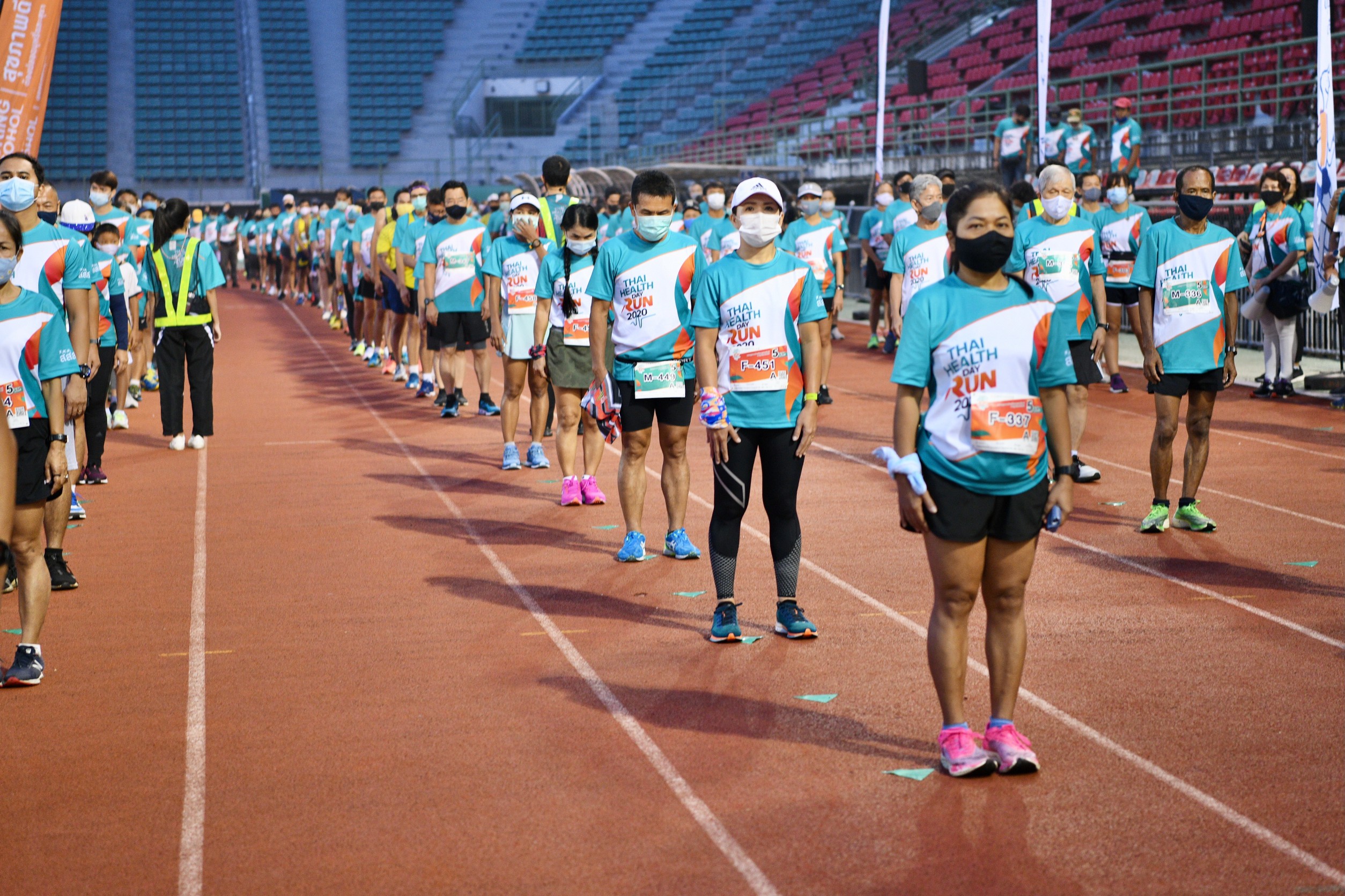 ThaiHealth Day Run 2020 ต้นแบบสนามวิ่งยุค New Normal thaihealth
