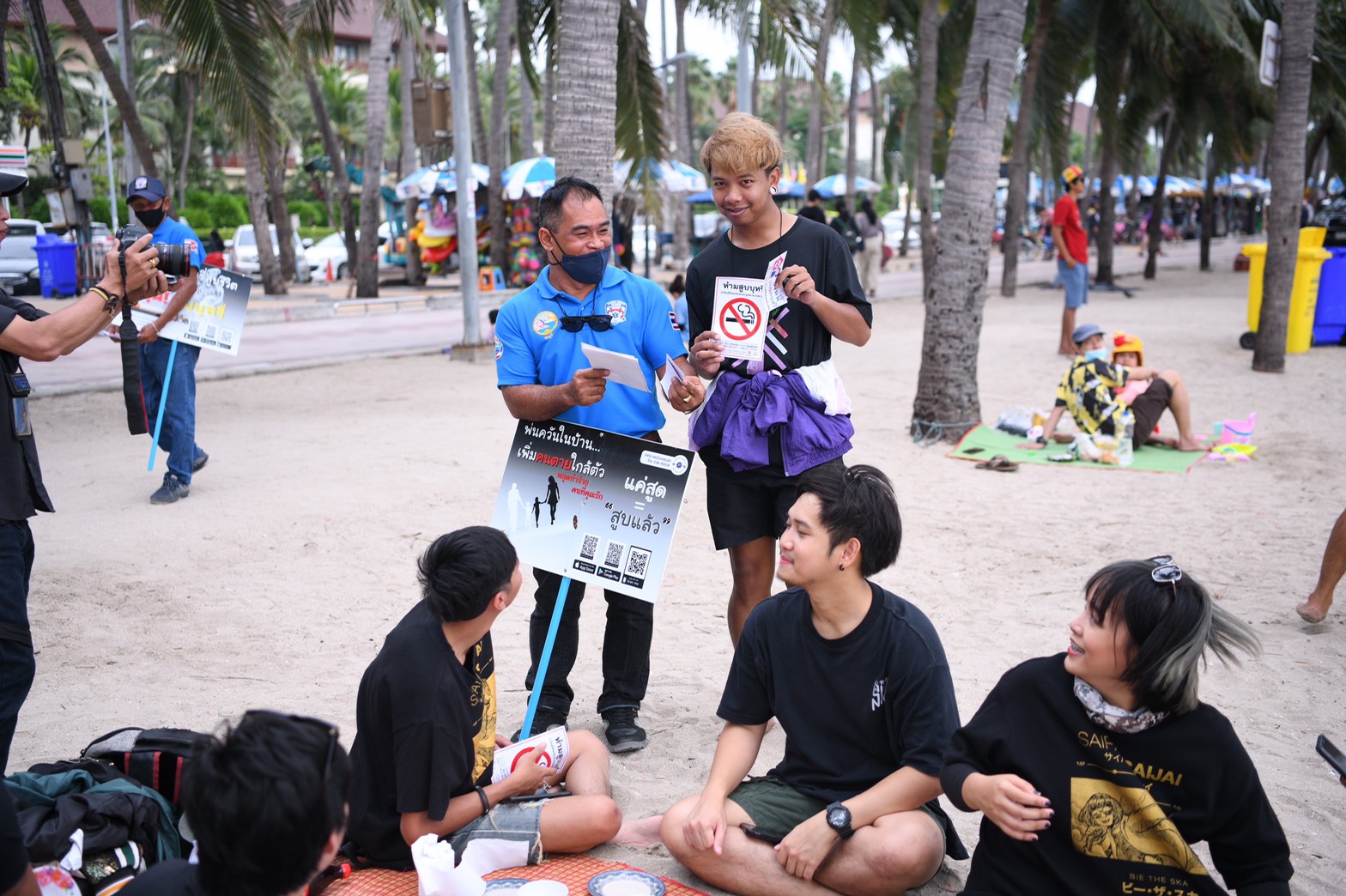 หาดบางแสน แหล่งท่องเที่ยวต้นแบบลดปัจจัยเสี่ยง thaihealth