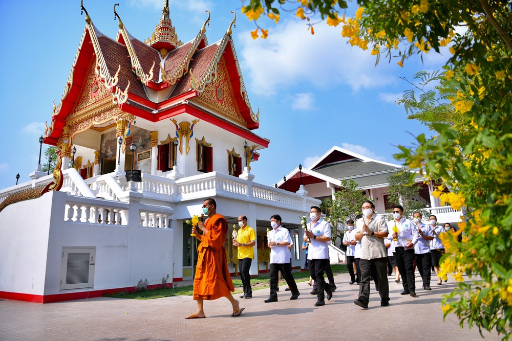 มาฆบูชา วิถีพุทธ ชุมชนเป็นสุข พระสงฆ์สุขภาพดี  thaihealth