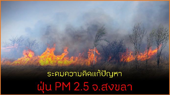 ระดมความคิดแก้ปัญหาฝุ่น PM 2.5 จ.สงขลา thaihealth