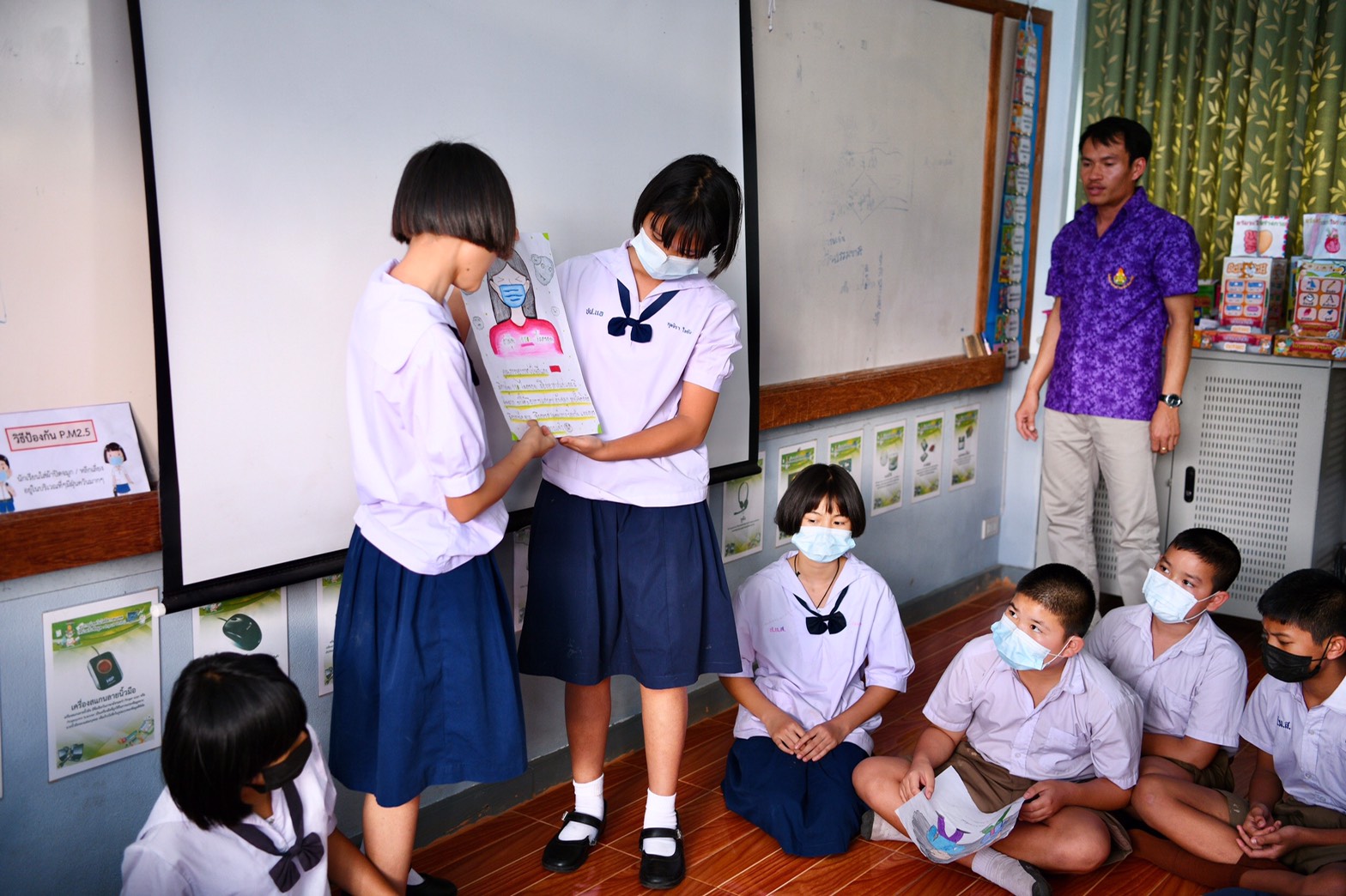 ขับเคลื่อนห้องเรียนสู้ฝุ่น ใส่ใจปัญหาหมอกควัน thaihealth