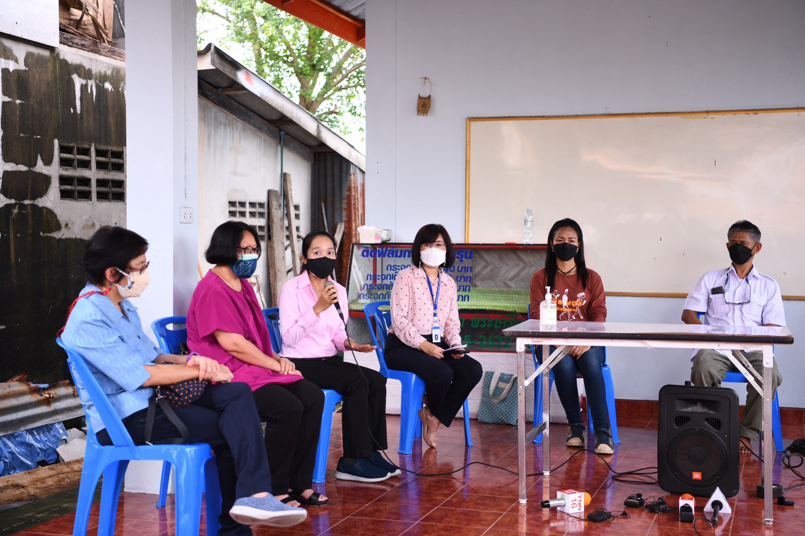 ร่วมสำรวจชุมชนต้นแบบ นิมิตรใหม่เมืองมีน วางระบบกักตัวที่บ้าน-ในชุมชน  thaihealth