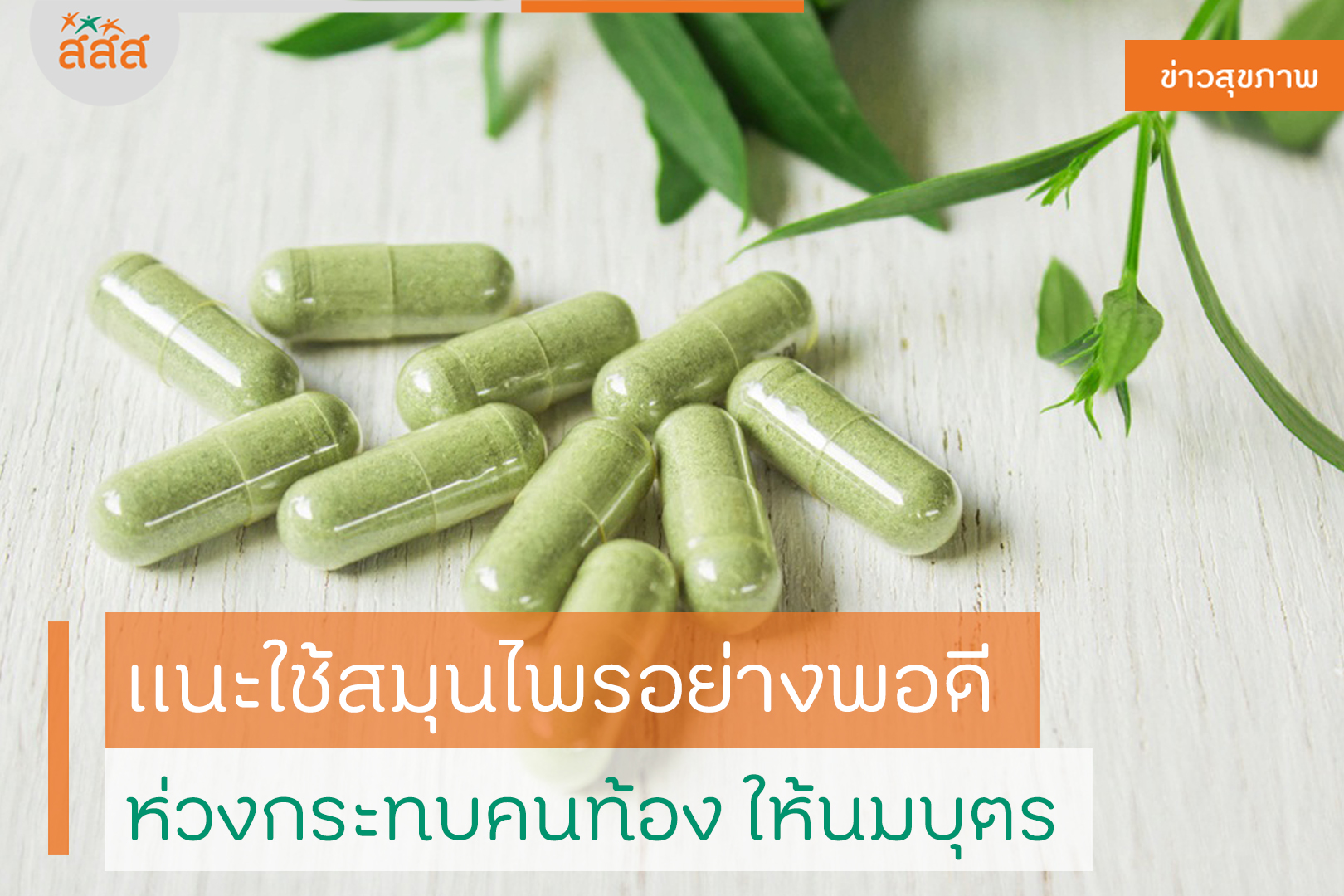 แนะใช้สมุนไพรอย่างพอดี ห่วงกระทบคนท้องให้นมบุตร thaihealth