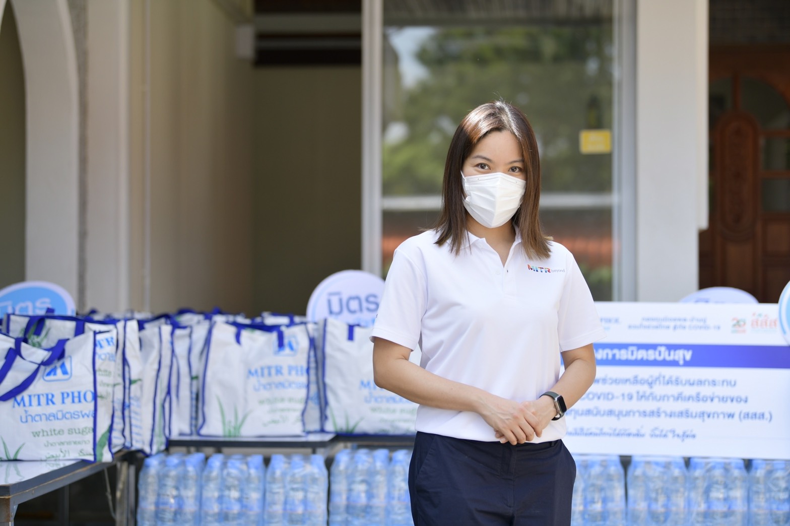 มอบถุงยังชีพ มิตรปันสุข สร้างอาชีพ สร้างสุขภาวะกลุ่มเปราะบาง แก้พิษโควิด-19  thaihealth