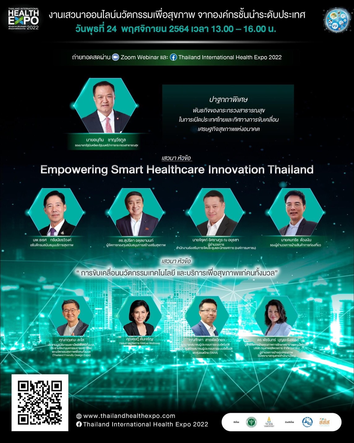 สสส. ร่วมจัดงานไทยแลนด์ อินเตอร์เนชั่นแนล เฮลท์ เอ็กซ์โป 2022 ปรับการทำงานฝ่าโควิด-19  thaihealth