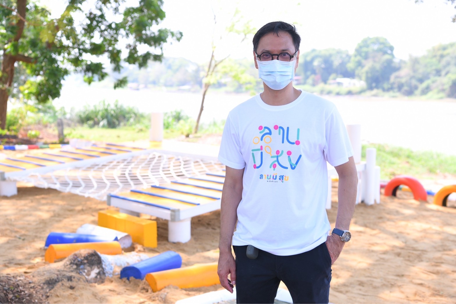 ลานมีสุข ณ คุ้งสำเภา จ.ชัยนาท ต้นแบบลานสุขภาพใกล้บ้าน thaihealth
