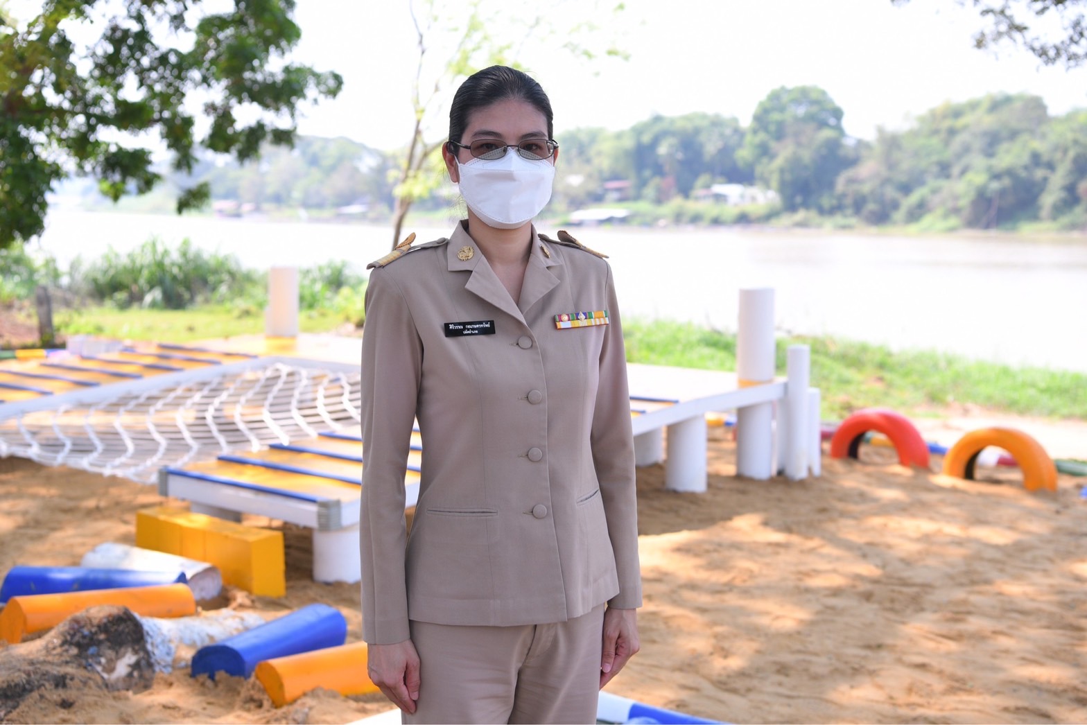 ลานมีสุข ณ คุ้งสำเภา จ.ชัยนาท ต้นแบบลานสุขภาพใกล้บ้าน thaihealth