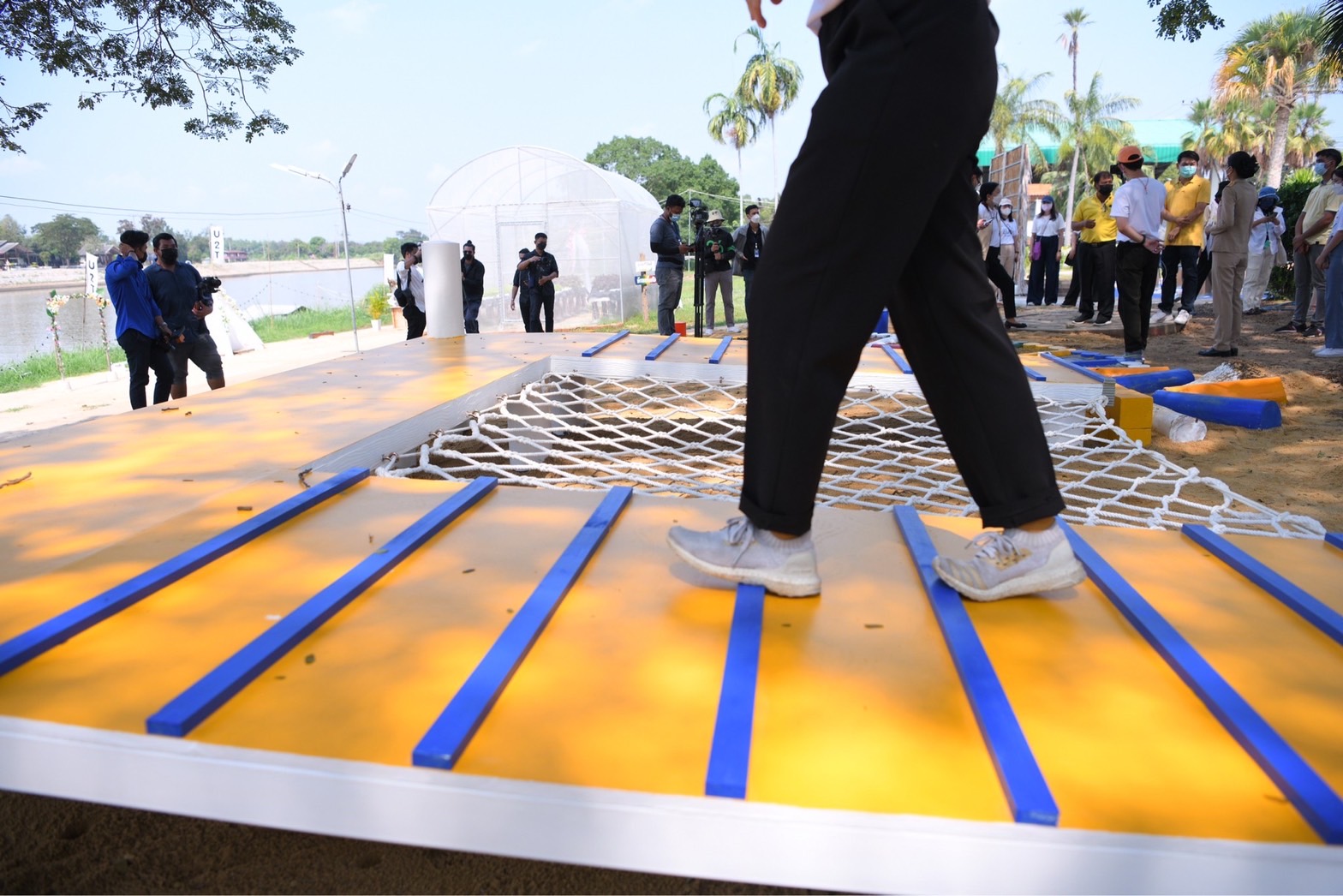ลานมีสุข ณ คุ้งสำเภา จ.ชัยนาท ต้นแบบลานสุขภาพใกล้บ้าน thaihealth