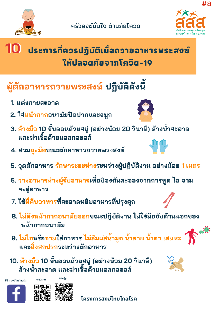 ใส่บาตร ใส่ใจ สงฆ์ไทยได้สุขภาพ thaihealth