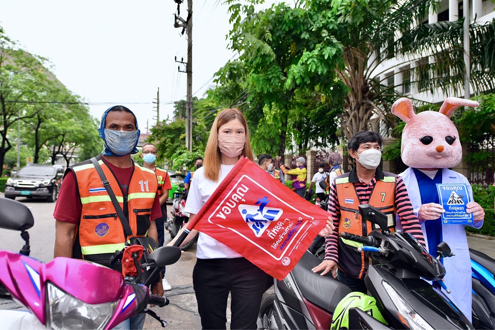 วุฒิสภา-สสส.-ภาคีเครือข่าย เดินหน้าสร้างความปลอดภัยทางม้าลาย thaihealth