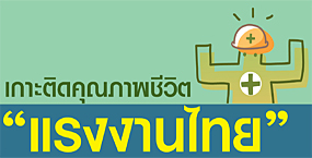 คุณภาพชีวิตคนทำงานในภาคอุตสาหกรรมและบริการ