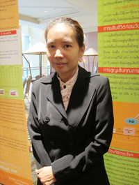 ทพญ.กนิษฐา บุญธรรมเจริญ นักวิจัยสำนักงานพัฒนานโยบายสุขภาพระหว่างประเทศ (IHPP)   