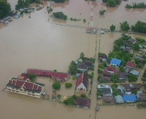 สรุปสถานการณ์อุทกภัย ประจำวันที่ 28 ต.ค.53