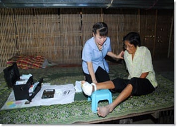 รพ.สต.แหลมบัว ส่งเสริมสุขภาพตำบล