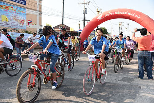 แข่งจักรยานทางไกลสู่ \'กองทุนการกุศลเพื่อผู้สูงอายุ\' thaihealth