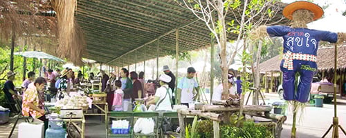 ตลาดสุขใจสัญจร thaihealth