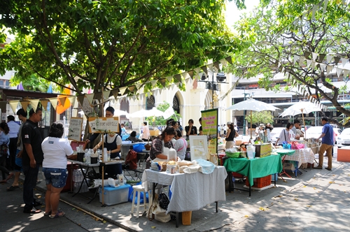 “ชุมชนตลาดน้อย” ผุดไอเดียตลาดนัดออแกนิก  thaihealth
