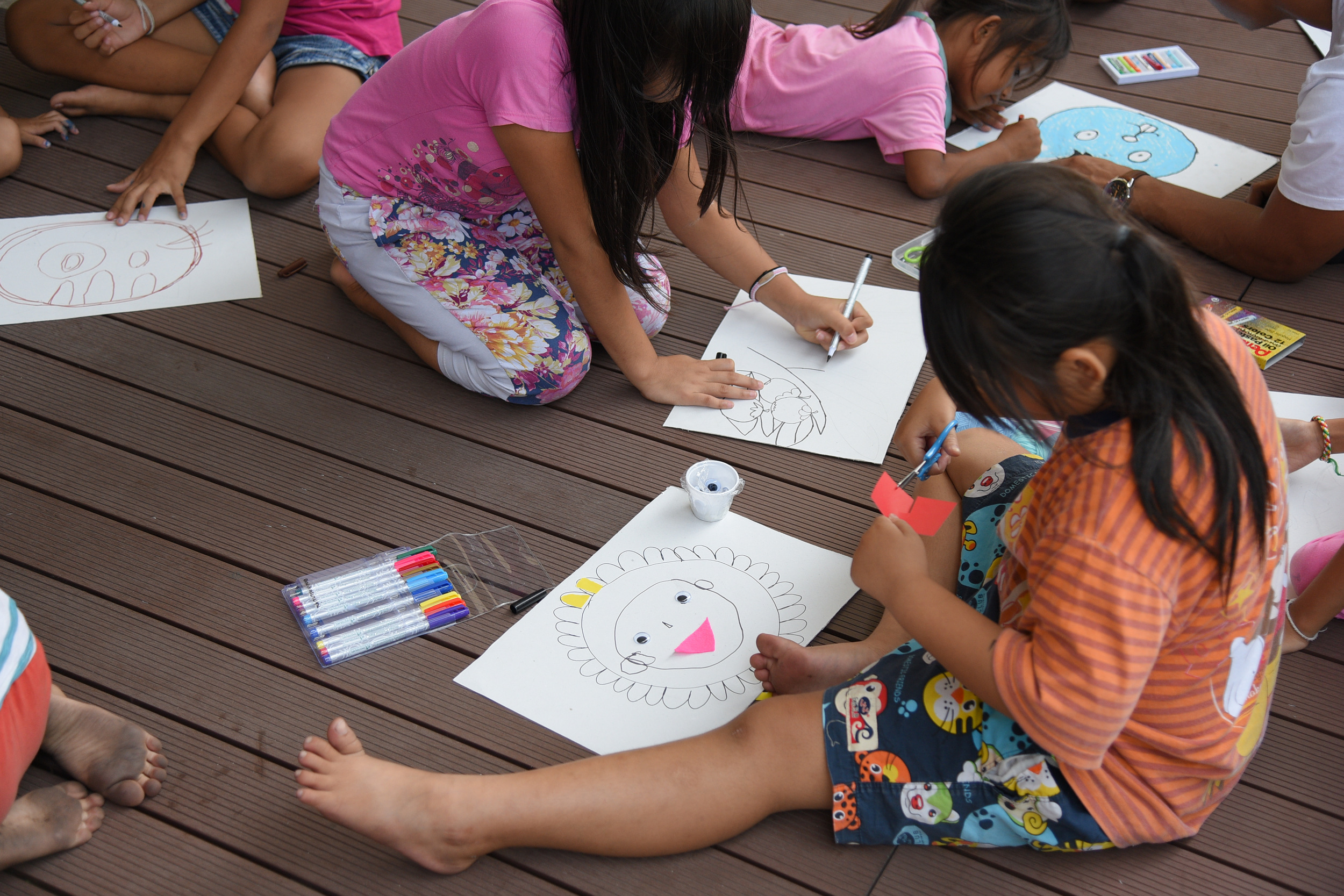 ‘ปิดเทอมสร้างสรรค์ ทำหุ่นมือ เล่านิทานสุขใจ’ thaihealth