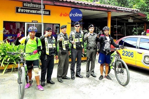 ตร.ทางหลวงผุดโครงการให้ที่พักนักปั่นฯ thaihealth