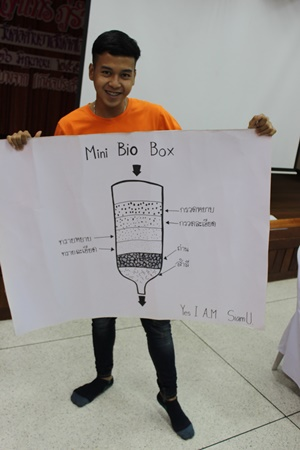 พลังอาสาฯ เนรมิตคลองใสด้วย 'Bio Box' thaihealth
