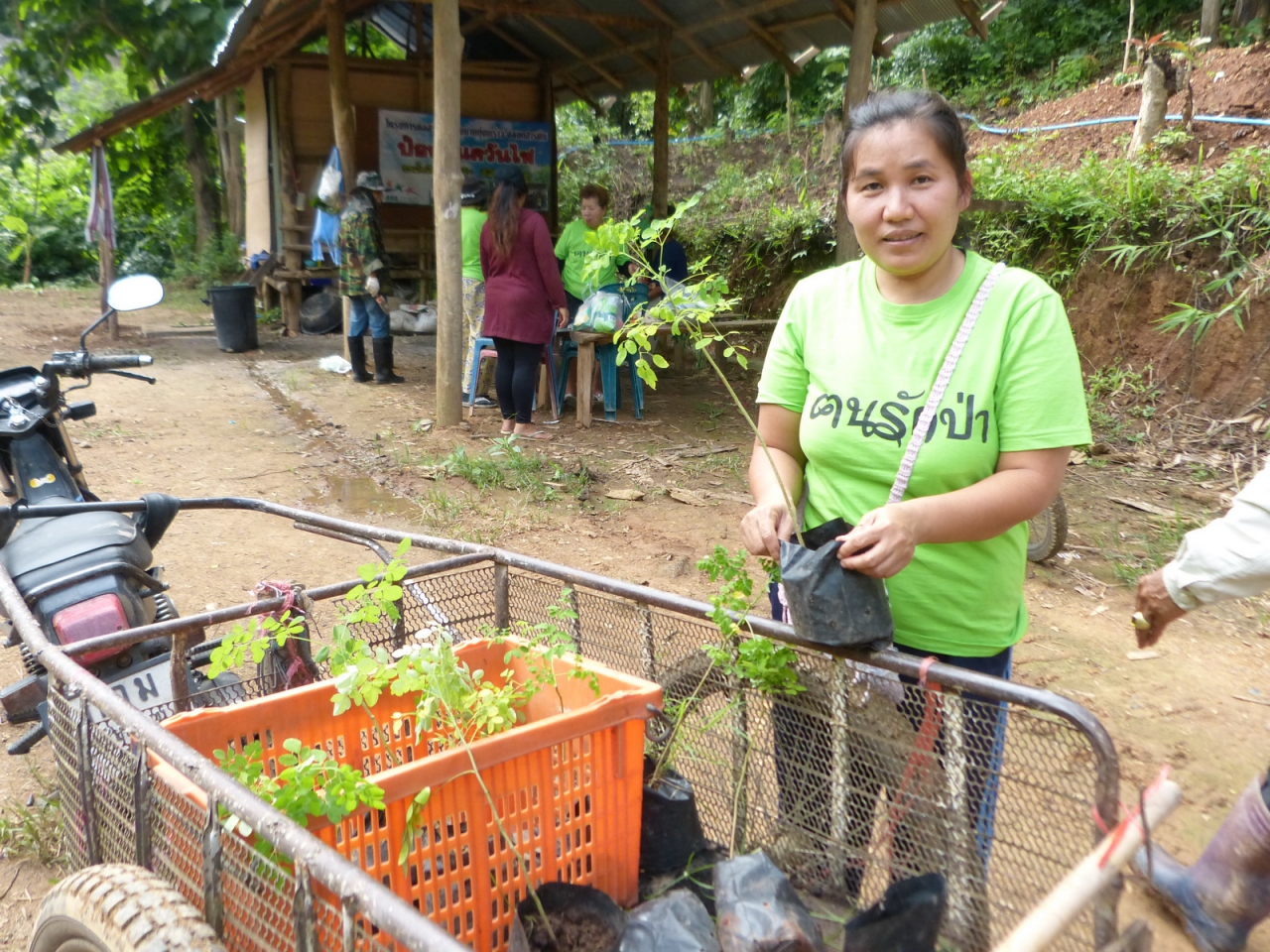 'คลังอาหารบ้านทุ่งพร้าว' ศูนย์พืชผักปลอดสารพิษ  thaihealth