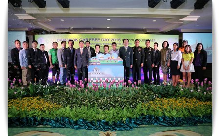 กทม. ส่งเสริมวันคาร์ฟรีเดย์ 2558 thaihealth