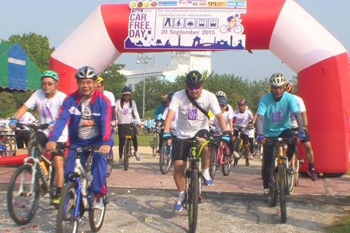 คาร์ฟรีเดย์ 'ยะลา' รณรงค์ปั่นจักรยานเพิ่มขึ้น thaihealth