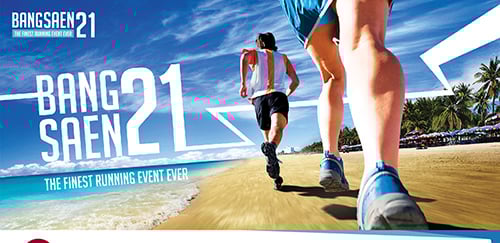 BANG SAEN 21 วิ่งมาราธอน  thaihealth