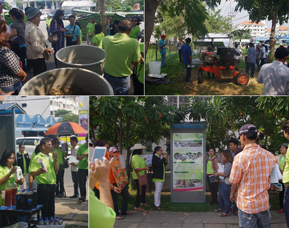 น้ำมันพืชใช้แล้ว ทางสร้างสุขภาวะชุมชนบึงกุ่ม thaihealth