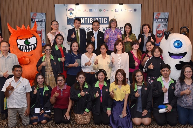 รณรงค์ 3 โรค ไม่ใช้'ยาปฏิชีวนะ' thaihealth