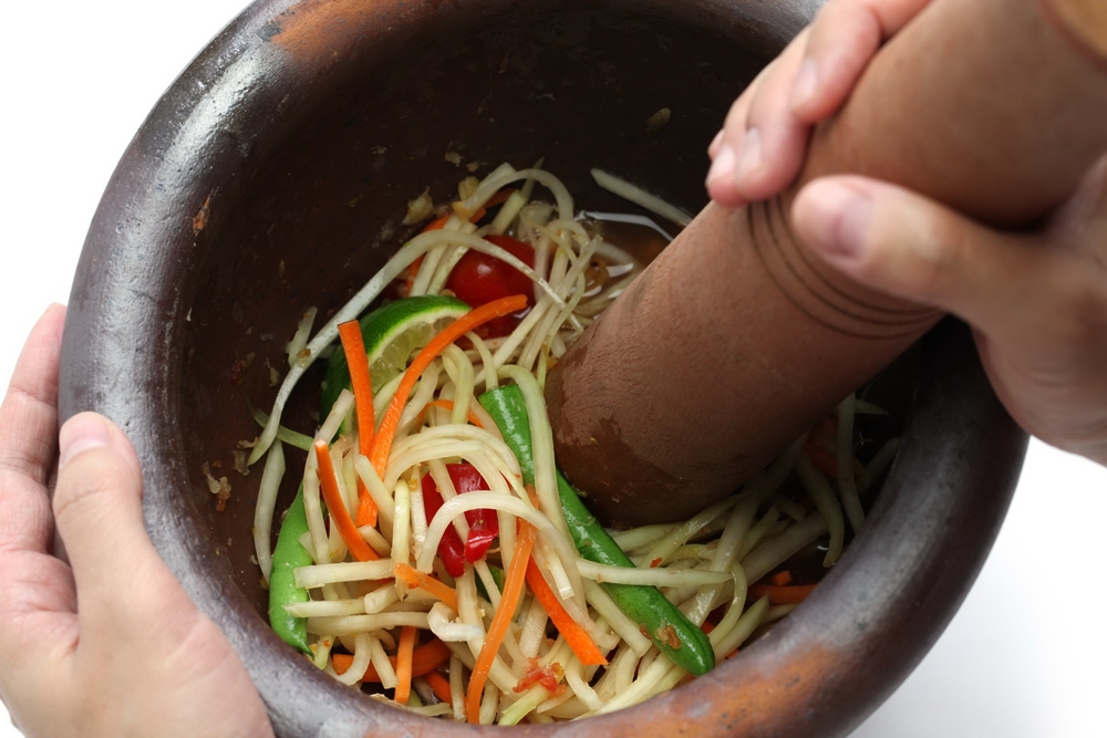 ส้มตำปลาร้าดิบเสี่ยง 