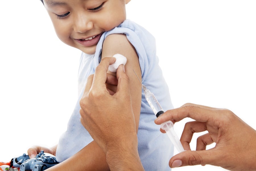 เด็กไทยรับวัคซีนโปลิโอชนิดใหม่  thaihealth