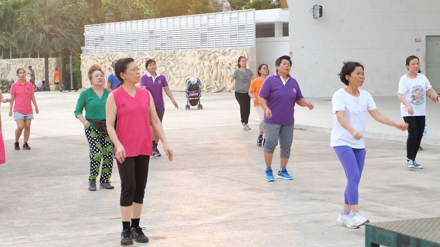 'Aerobic Mixercise' สเต็ปเพื่อสุขภาวะ thaihealth