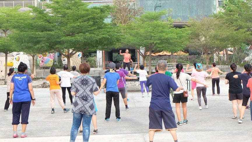 'Aerobic Mixercise' สเต็ปเพื่อสุขภาวะ thaihealth