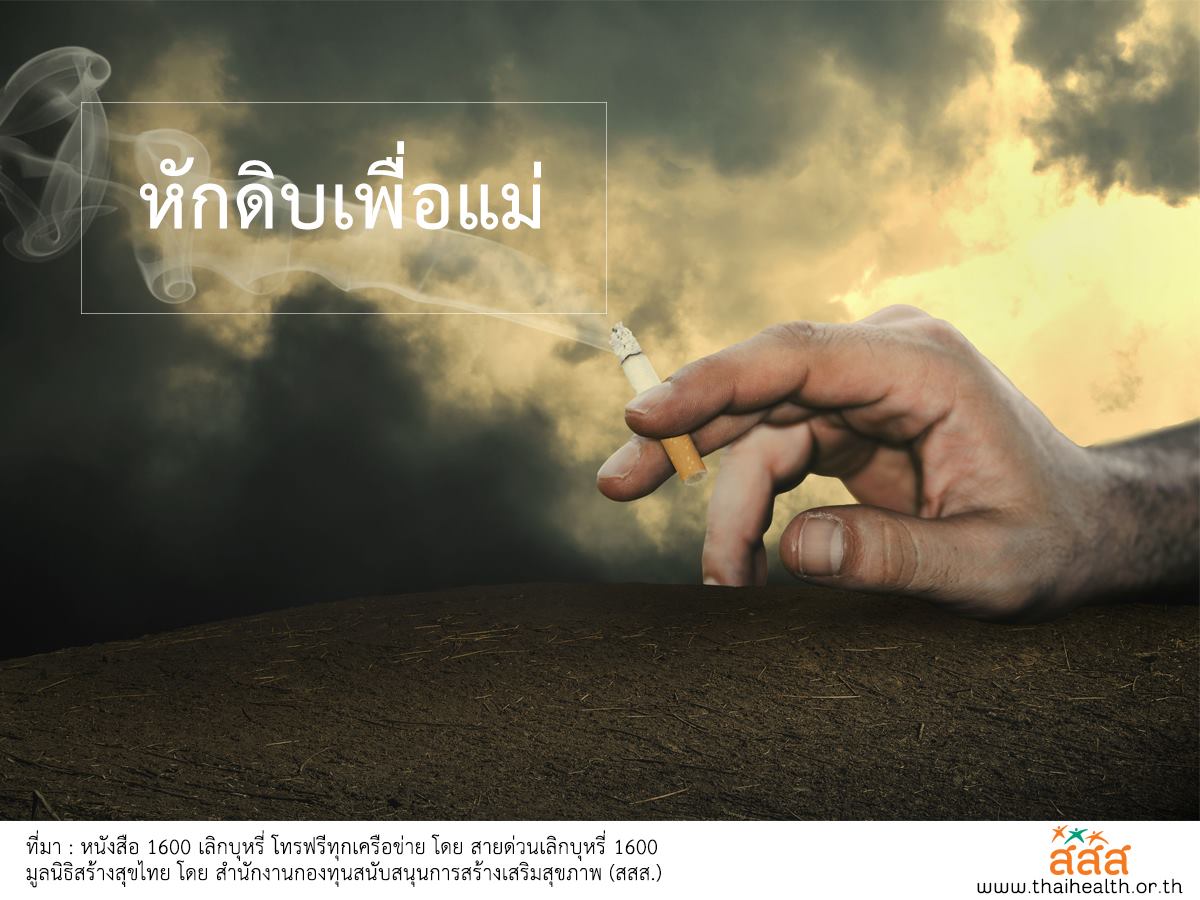 หักดิบเพื่อแม่ thaihealth