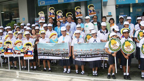อนุบาลระนองชวน 'ปั่น-เดิน' แก้รถติด thaihealth
