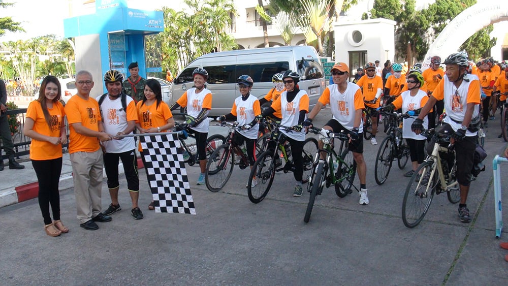 ปัตตานี ร่วมปั่นจักรยานในวัน Car Free Day  thaihealth