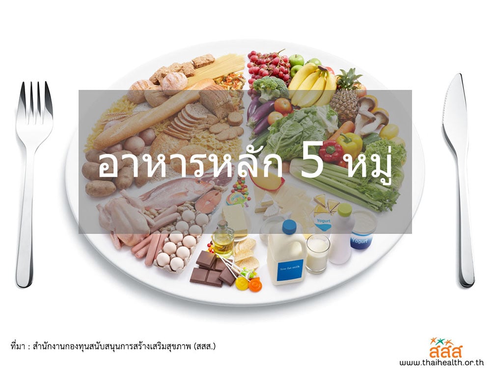 อาหาร 5 หมู่ ตัวช่วยบำรุงสมอง - สำนักงานกองทุนสนับสนุนการสร้างเสริมสุขภาพ (สสส.) อาหาร 5 หมู่ ตัวช่วยบำรุงสมอง - สำนักงานกองทุนสนับสนุนการสร้างเสริมสุขภาพ (สสส.)