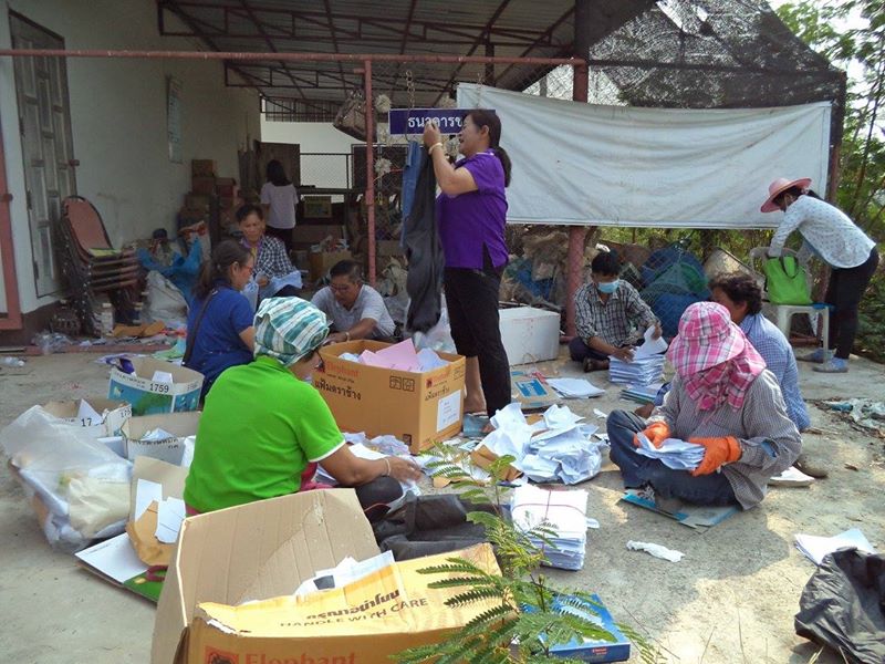 ‘คลองขลุง’ เกิดธนาคารขยะ แก้ปัญหาชุมชน thaihealth