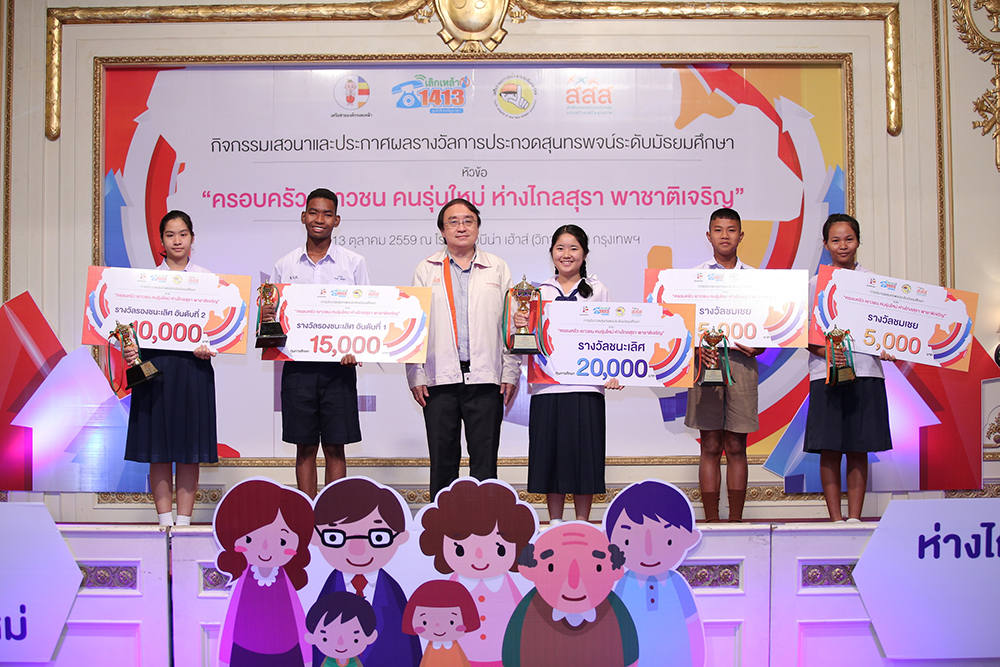เยาวชนไทยห่างไกลสุรา ตามพระบรมราโชวาท thaihealth