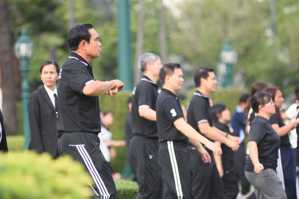 ชื่นชมรัฐบาลไทย ส่งเสริมข้าราชการออกกำลังกายทุกวันพุธ thaihealth