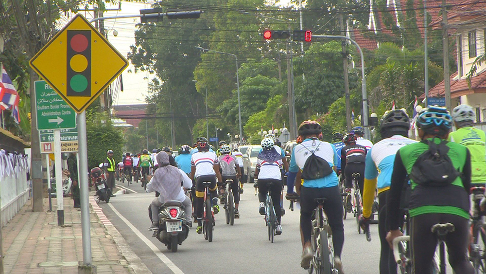 ชาวยะลาร่วมใจปั่น 3 ล้าน 3 ปี เลิกบุหรี่ทั่วไทย  thaihealth
