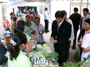 ตลาดนัดสีเขียวพิจิตรไร้สารพิษ