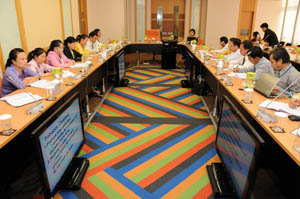 คณะลาวดูงานที่ สสส.