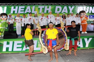 พิธิเปิดงาน Thai Health Day Run 2013
